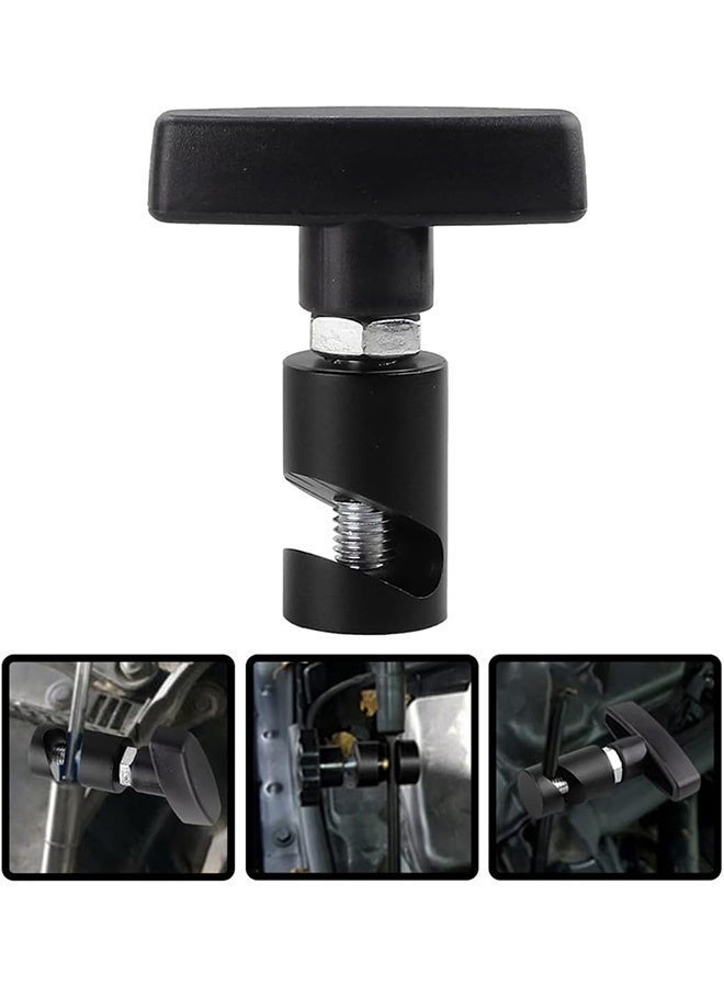 OR MENG 2PCS Car Hood Prop Struts Clamp, Hood Lift Clamp, Lift Support Clamp,Hood Lift Support Clip, for Car Rod Retaining Holder Tool, Portable Aluminum Alloy Anti - Image 3